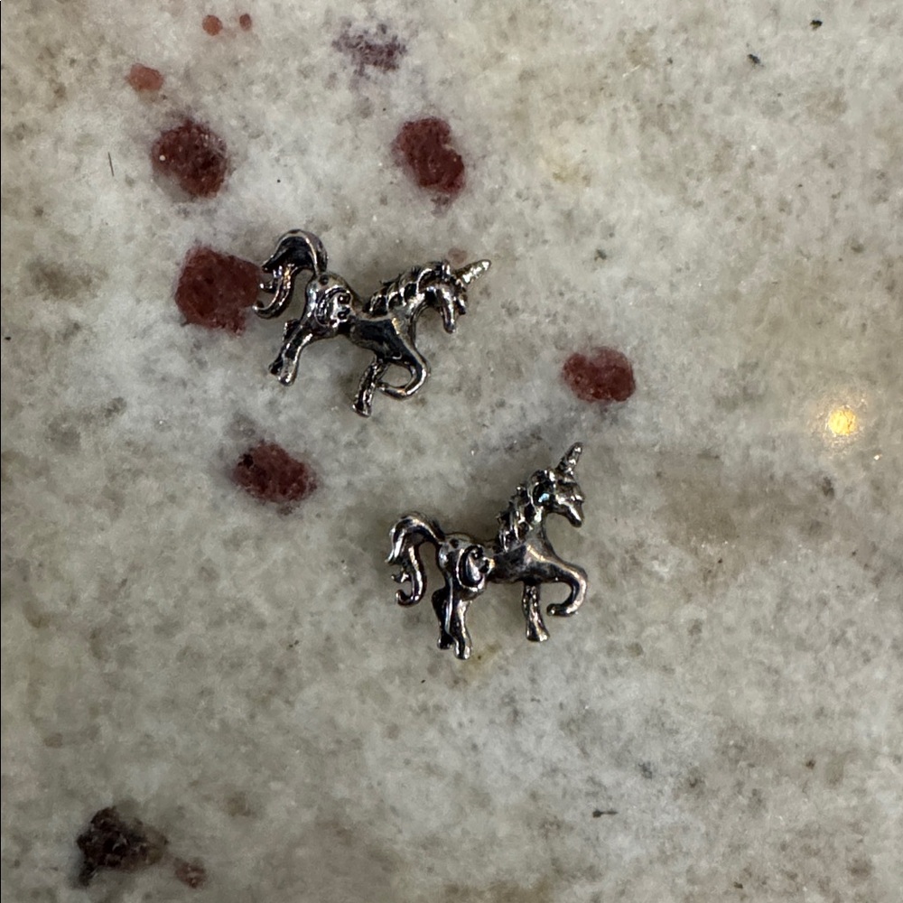 Origami Owl Silver Unicorn Charms